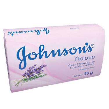 Imagem de Sabonete em Barra Johnson’s Relaxe Óleos de Lavanda e Alecrim 90g