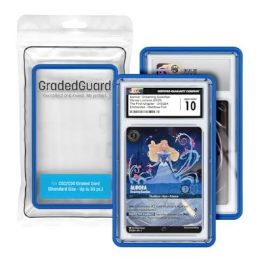 Imagem de Capa de cartão graduado para capa padrão CGC Slab | Várias cores | Acabamento fosco de toque suave | Empilhável | Feito para caber CGC | Design sólido de TPU e PC (real)