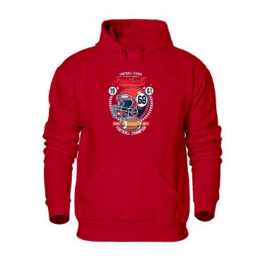 Imagem de Moletom Plus Size Tamanho Grande Canguru Capuz Estampado Basico Cordao Ajustavel