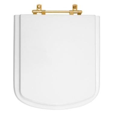 Imagem de Assento Sanitário Poliéster Bali Branco Para Vaso