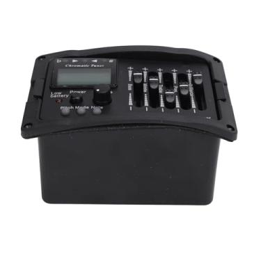Imagem de Pré-amplificador de Equalizador de Guitarra, Equalizador Profissional de Guitarra Acústica Controle Versátil de Tom Equalizador de 5 Bandas de Guitarra