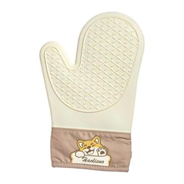 Imagem de DimyFew Luva de silicone para forno, utensílio de cozinha multiuso antiderrapante e fácil de usar, ideal para cozinhar, grelhar e assar.