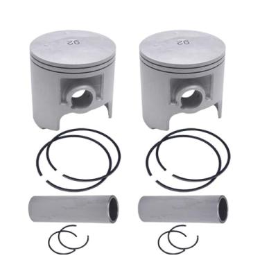 Imagem de Kit de pistão STD 61X-11631 para motor de popa de moto aquática FX Bstr Rnr Rdr SUPER JET 61X-11631-02-93(2SETS)