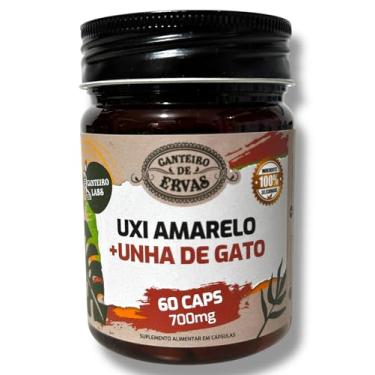 Imagem de Suplemento Uxi Amarelo e Unha de Gato 700mg 60 Cápsulas Equilíbrio e Bem Estar Feminino