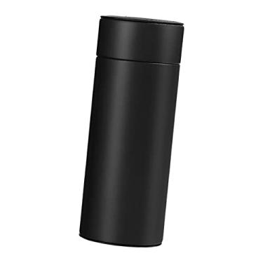 Imagem de barenx Umidor de charuto de couro PU para viagem 5-8 charutos suporte de higrômetro presente para homens