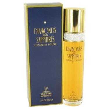 Imagem de Perfume Feminino Diamonds & Saphires Elizabeth Taylor 100 Ml Eau De Toilette