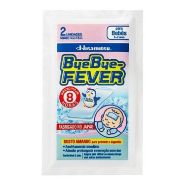 Imagem de Adesivo Byebye-Fever Para Bebês 2 Unidades  Hisamitsu
