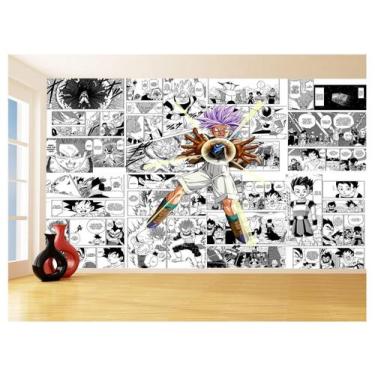 Imagem de Papel De Parede 3D Dragon Ball Trunks Vegeta 3,5M Dbz732 - Você Decora