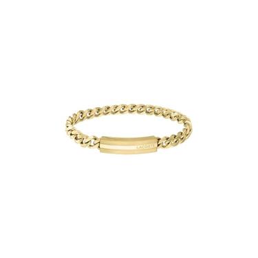 Imagem de Lacoste Pulseira masculina de corrente de aventureiro - joia de aço inoxidável - coleção icônica atemporal, acessório de moda - presente para ele, Standard, Aço inoxidável, Sem Pedra Preciosa
