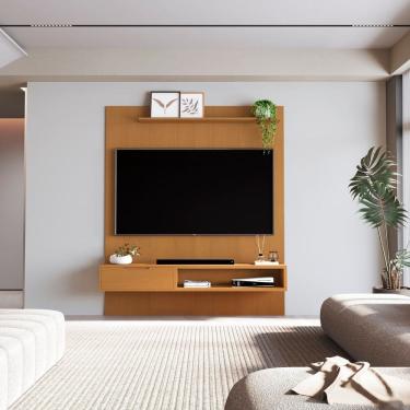 Imagem de Painel para Tv 75 Polegadas 100% Mdf Plus Marrom