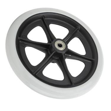 Imagem de Hyuduo Rodas Dianteiras para Cadeiras de Rodas de 8 Polegadas Amplamente Utilizadas Em Veículos para Deficientes e de Saúde, Fáceis de Instalar, Feitas de Material de Borracha de Qualidade