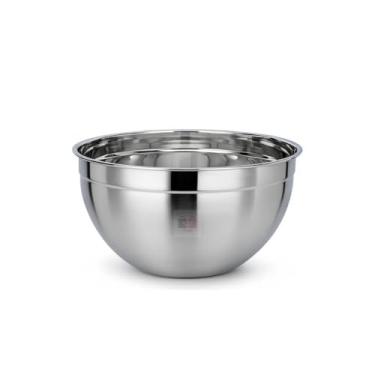 Imagem de Pote Bowl Organizador Tigela Caçarola Aço Inox Cozinha Multiuso Monte Seu Kit - Vários Tamanhos (28CM)