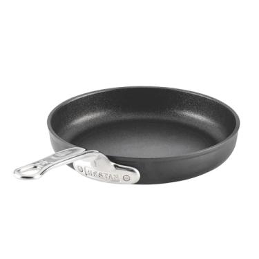 Imagem de Hestan TITUM Fusion Frigideira antiaderente para ovos de 20 cm, base de aço inoxidável de impacto duplo e corpo de alumínio, compatível com indução, feita sem PFOAs