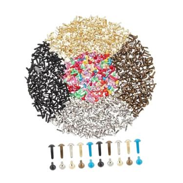 Imagem de Fenteer 500 Unidades de Prendedores de Papel, Alfinetes de Pressão para Artesanato, Scrapbooking E Confecção de Cartões.