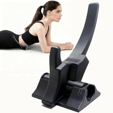 Imagem de Truine Massageador muscular com gancho de quadril, ferramenta de liberação profunda de quadril e psoas, flexor de quadril e autormassagem ilíaco para alívio da região lombar e pélvico, terapia