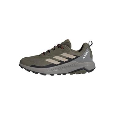 Imagem de adidas Tênis de caminhada masculino Terrex Anylander Rain.rdy, Olive Strata/Wonder Bege/Preto, 39