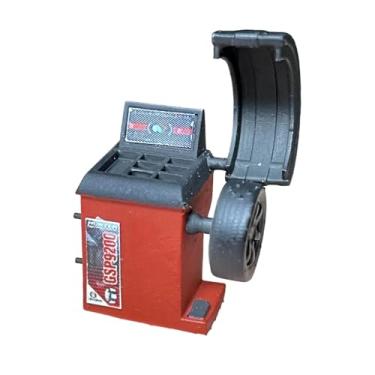 Imagem de Dynwave Balanceadora de pneus em miniatura, escala 1/64, para fotos, decoração, brinquedo para oficina mecânica, presente de aniversário para homens.