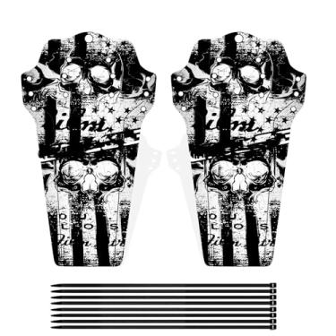 Imagem de Para-lama para bicicleta de montanha, guarda-lama dianteiro e traseiro para bicicleta, compatível com pneus de 20", 26", 27,5" e 29", peças universais para bicicleta (1/2 peças)(XQ440-SKU 2PCS)