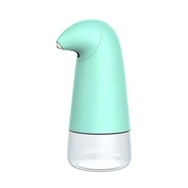 Imagem de Dispensador de sabão infantil espuma de indução bolha lavagem bebê casa bomba de telefone celular (cor: Rosa) (verde)