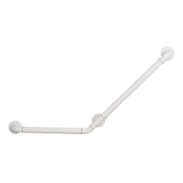 Imagem de Barras de apoio para banheiro, barra de equilíbrio com parafuso oculto, barra de apoio de segurança para chuveiro, barra de apoio angular, segurança de banheiro, aço inoxidável 304, aderência para