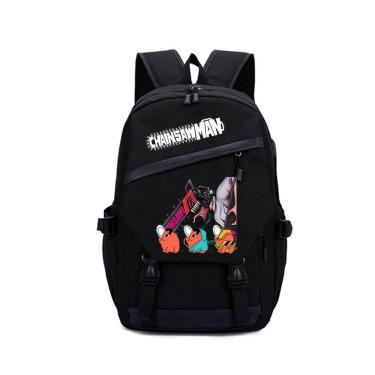 Imagem de Mochila Mans Denjis Pochitas Cartoon Kids School 31x15x45cm