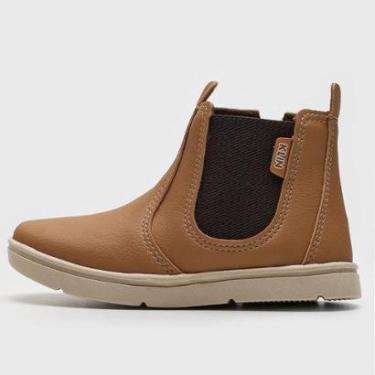 Imagem de Bota Infantil Menino Klin Kids Flyer Capuccino/Cafe-Masculino