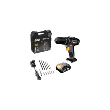 Imagem de Parafusadeira e Furadeira a Bateria 12V, 1500mAh, Mandril 3/8", LED, 25 Níveis de Velocidade, Bivolt, 19x19x5cm