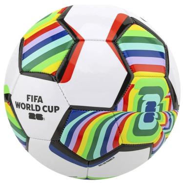 Imagem de BOLA FUTEBOL FIFA Mundial Copa 2026 | LICENCIA FIFA® (Blanco-turquesa-Naranja, N°5