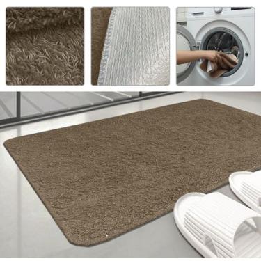 Imagem de 4 Tapete Banheiro Eco Algodão Reciclado Pode Lavar a Máquina Oa Hig Ca