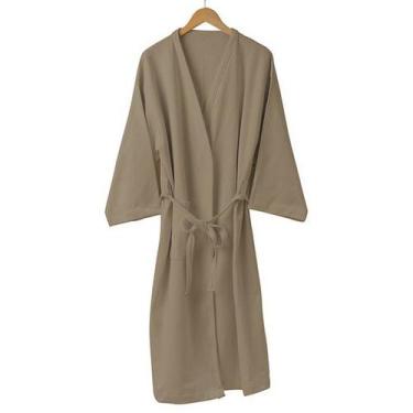 Imagem de Roupão Tecebem Unissex Moletom Peluciado Tam M Avela