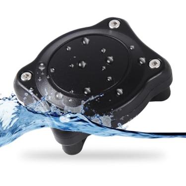 Imagem de Nocmxta Compatível com suporte de coleira de cachorro Airtag | Suporte IP68 impermeável para coleiras de 2,5 cm de largura | Design de parafuso de metal ajustável para suporte de Airtag | Perfeito