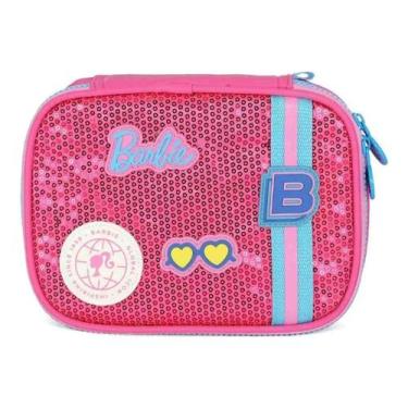 Imagem de Estojo Box Escolar Luxcel Barbie Pink Et49934bb0310un Pink Barbie