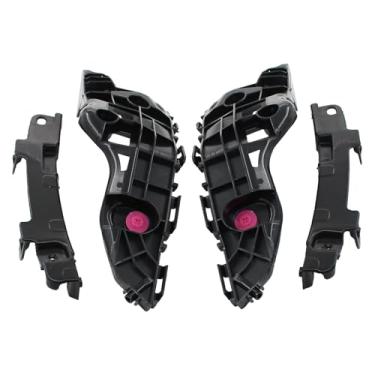 Imagem de DriveFix Conjunto de suportes de retenção de para-choque dianteiro, suporte de montagem do lado esquerdo e direito para Toyota Highlander 2014 2015 2016