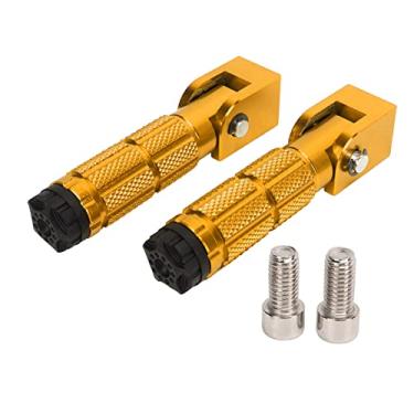 Imagem de Generic Pedal do Passageiro, Pedal para Motocicleta, Liga de Alumínio Antiderrapante, 2 Peças, M8, Universal para Atv, Kart, Bicicletas (#13)
