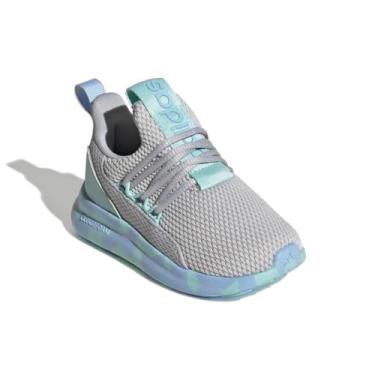 Imagem de adidas Tênis infantil Lite Racer Adapt 7.0, Azul/cinza/semi flash Aqua, 19