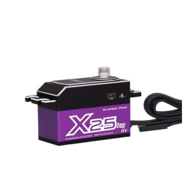 Imagem de 25KG brushless servo Aluminum Shell high Torque Full Metal Gear Waterproof 1:10 Short Body Flat Run