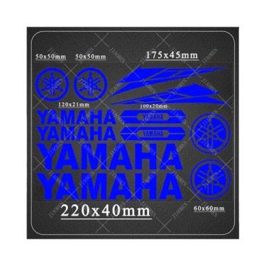 Imagem de Kit de decalque para capacete de tanque de motocicleta adesivo reflexi