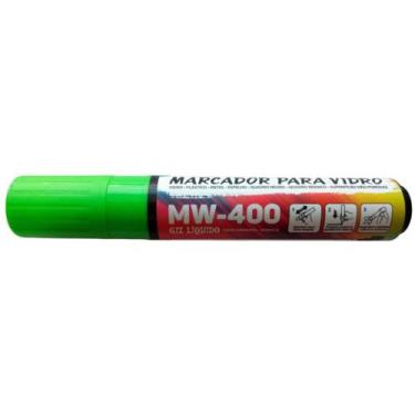 Imagem de Giz Liquido Marcador Vidro Plástico Quadro e Metal GrampLine, Verde