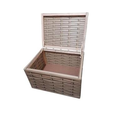 Imagem de BAÙ CESTO CAIXA ORGANIZADORA PARA NATAL SURPRESAS DE FIBRA SINTÉTICA n3 (CAPUCINO)