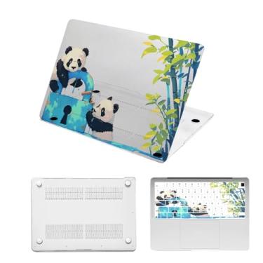 Imagem de HLAAJJX Capa rígida para MacBook Air de 13 polegadas M2 M3 M4 2022 2024 versão 2025 (modelo A3240 A3113 A2681), capa protetora de 13,6 polegadas e capa de teclado para laptop Air de 13,6 polegadas