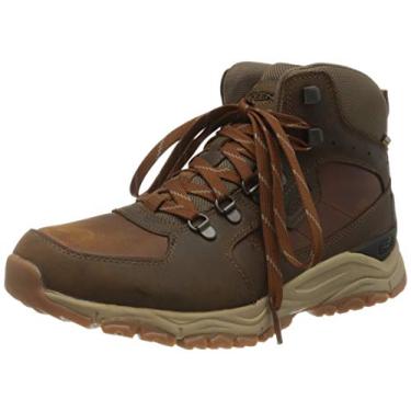 Imagem de KEEN Calçados masculinos de caminhada de cintura alta, Couro interno marrom médio Wp 1021626, 10.5