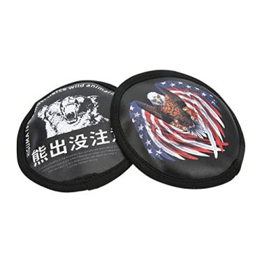 Imagem de Capa protetora de pneu sobressalente RC à prova d'água à prova de poeira universal capa protetora de couro PU para carros RC Traxxas 1/10 Axial SCX10 D90 Tamiya CC01 115-120mm /