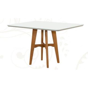 Imagem de Mesa de Jantar Base de Madeira - Milão-0,90x0,90m- Art Salas
