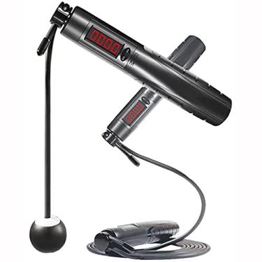 Imagem de Feiyx Corda de pular inteligente, corda de pular fitness com análise de dados, cordas de salto de treino para homens e mulheres Speed Jumping Boxe Cardio Endurance