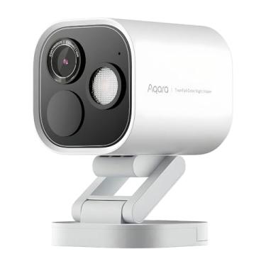 Imagem de Câmera de Segurança WiFi G5 Pro 4MP Externa com Hub Integrado, Visão Noturna, Detecção de Movimento Inteligente, Áudio Bidirecional, Compatível com HomeKit, Alexa e Google Home - Cor Branca