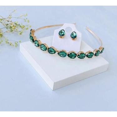 Imagem de Kit tiara + brinco kinny - Mania de Mulher - Fabricação Própria