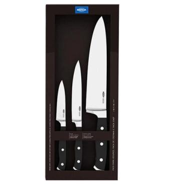 Imagem de Conjunto Facas 3 peças Infinity - Brinox Ref: 2519/114