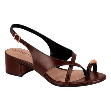 Imagem de Sandália Beira Rio Dedo Feminina com Argola Confortável Antiderrapante