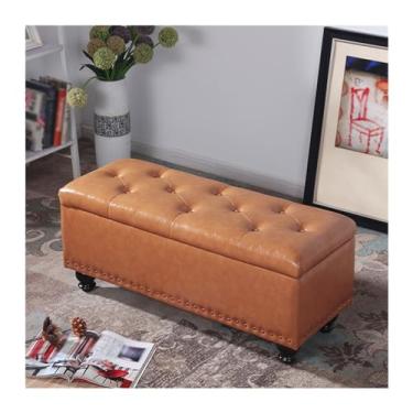 Imagem de Sapateira, banco, multifuncional, longo, trocador de sapatos, banco, porta de entrada, retangular, cor sólida, banco de porta de entrada, trocador de sapatos, banco para porta da frente (Cáqui, 100)