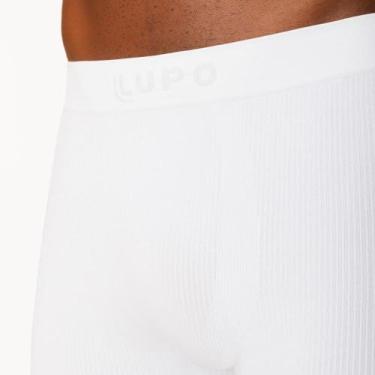Imagem de Cueca Lupo Boxer Microfibra Sem Costura 766-019, Branco, 12, M